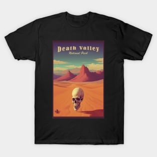 Death Valley National Park Vintage Travel  Poster T-Shirt